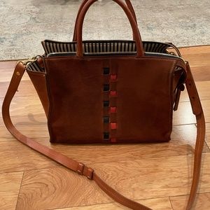 Clare V. Petite Sandrine with Crossbody Strap